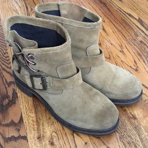 Jeffery Campbell sueded engineer bootie